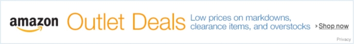 Amazon Outlet Deals - Low prices on markdowns, clearance items, and overstocks - Click here!