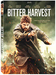 BITTER HARVEST starring Max Irons, Terence Stamp, and Samantha Barks arrives on DVD June 13 from Lionsgate