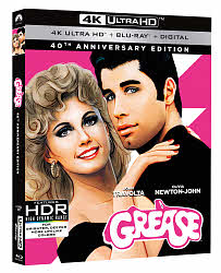 GREASE 40th Anniversary Edition arrives on 4K Ultra HD, Blu-ray, DVD, Digital April 24 from Paramount