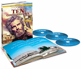 THE TEN COMMANDMENTS arrives on Special Edition Blu-ray Digibook March 10th from Paramount