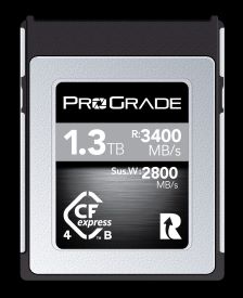 ProGrade Digital releases new CFexpress 4.0 1.3TB Cobalt Memory Card and USB 4.0 CFexpress Type B Card Reader