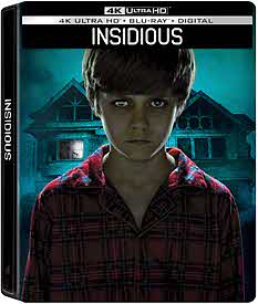 Classic Horror INSIDIOUS arrives on 4K Ultra HD Limited Edition Steelbook June 20th from Sony Pictures