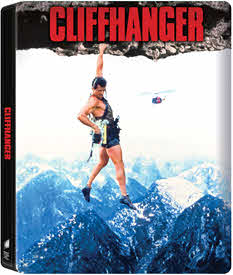 Sylvester Stallone's CLIFFHANGER arrives on 4K Ultra HD Limited Edition Steelbook May 30th from Sony Pictures