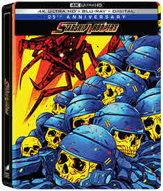 STARSHIP TROOPERS arrives in a Limited Edition 4K Ultra HD Steelbook Nov. 1 from Sony Pictures
