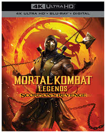 Mortal Kombat Legends: Scorpion's Revenge debuts on Digital April 12 and on 4K, Blu-ray, DVD April 28 from Warner Bros.