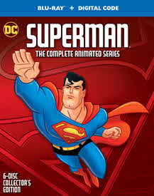 Superman: The Complete Animated Series arrives in a Blu-ray and Digital Box Set Oct. 12 from Warner Bros.